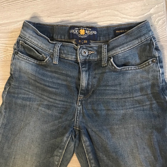 5/$20 Sale ✨LUCKY BRAND Brooke Jean Low Rise Denim Legging in Blue - Picture 5 of 15